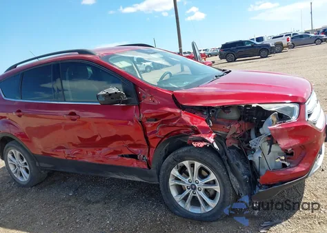 2018 Ford Escape Se z USA, uszkodzony, nr VIN 1FMCU0GD6JUD19967